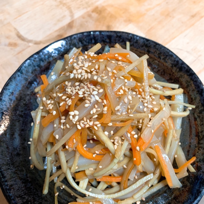 簡単!ヘルシーきんぴらごぼう!
